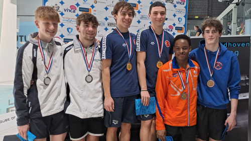 Springers Zwemvereniging Aquarijn springen goed op Eindhoven Diving Cup