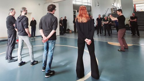 Taiji master Eli Montaigue in Nieuwegein