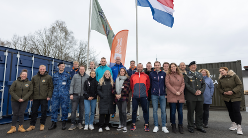 SportID Nieuwegein en NOC*NSF brengen bezoek aan Defensie
