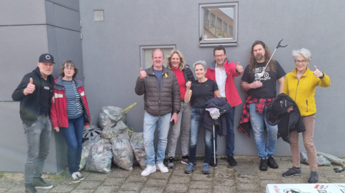 Galecop weer netjes opgeruimd