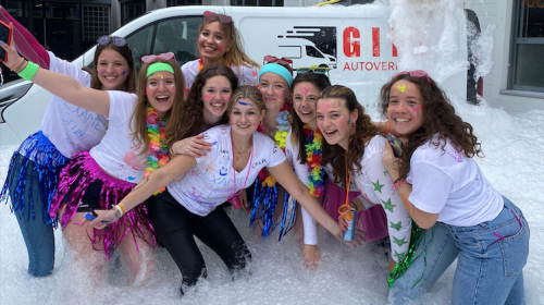 Memorabele examenstunt Oosterlicht College in Nieuwegein