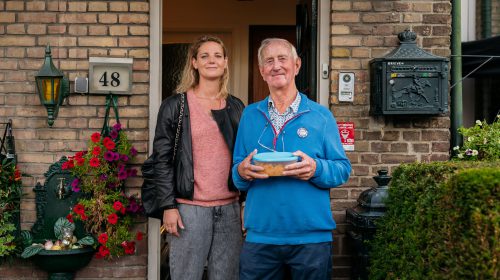 Vrijwilligers bezoeken ouderen in Galecop