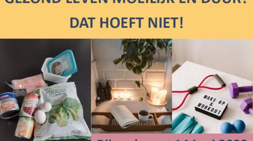 Gezond leven met een simpele leefstijlwijziging en beperkt budget