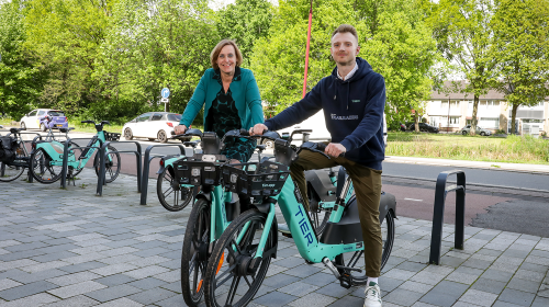 50 elektrische deelfietsen beschikbaar in Nieuwegein