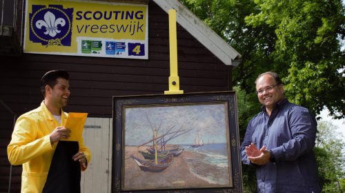 Scouting Vreeswijk ‘Gelefiliciteerd met een Van Gogh’