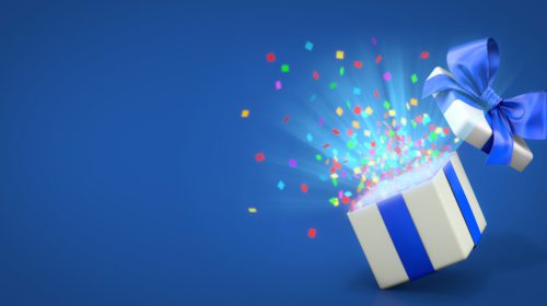 Vier cadeaus voor de geldwolf