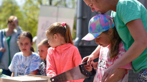 Lentefestival Kinderplatform groot succes