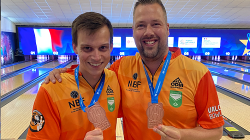 Brons voor Mark Jacobs uit Nieuwegein tijdens Europese bowlingkampioenschappen