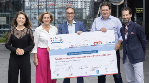 Regio Utrecht stimuleert meer goederenvervoer over water