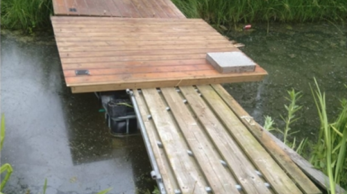 Met zelfgemaakte brug slaan inbrekers toe bij volkstuintjes Nieuwegein: ‘Ben er narrig van’