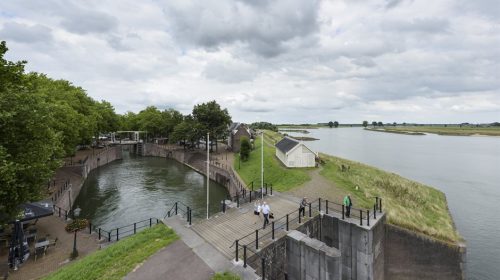 Vlootschouw markeert viering 650 jaar Oude Sluis in Nieuwegein