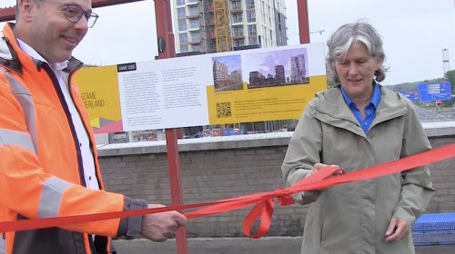 Opening uitkijkpunt Weverbrug