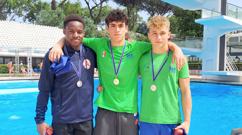 Schoonspringer Matthew Hibbert succesvol in Rome