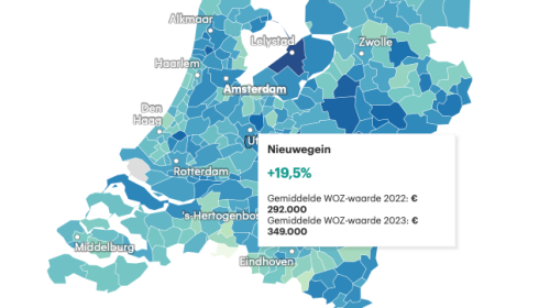 WOZ-waarde stijgt in Nieuwegein met maar liefst 19,5%
