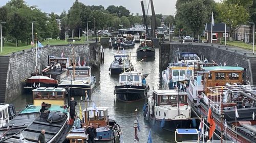 Verjaarsvisite van de Oude Sluis weer vertrokken