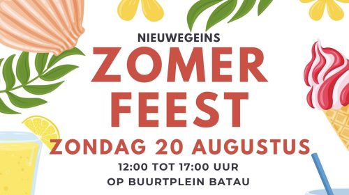 Zomerfeest op Buurtplein Batau
