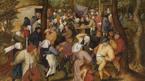 Lezing over Brueghel in theatercafe van DE KOM