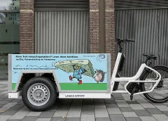 Nieuwegein lanceert gratis elektrische bakfiets voor het wegbrengen van grofvuil