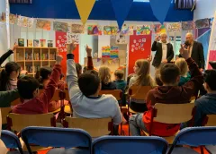Eerste schoolbibliotheek feestelijk geopend
