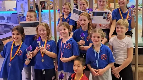 Jongste schoonspringers van Aquarijn actief