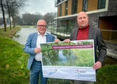 Nieuwegein verbetert het water in de wijk Batau vanuit de Impulsregeling van het Waterschap