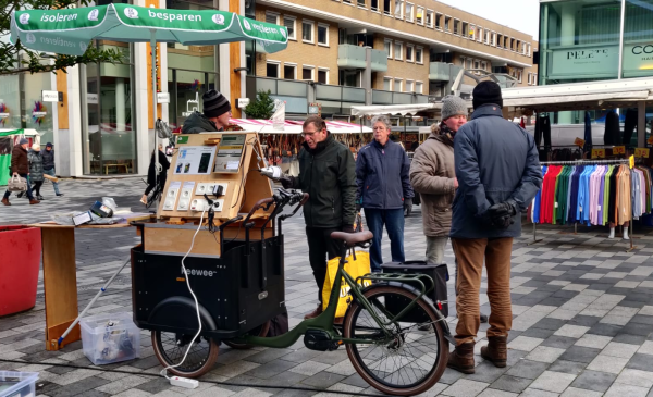 Energie-N trok bekijks op de zaterdagmarkt