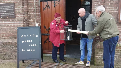 Licht uit Bethlehem weer aangekomen in Jutphaas