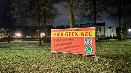 Noodopvang asielzoekers op de Celsiusbaan 8 in Nieuwegein