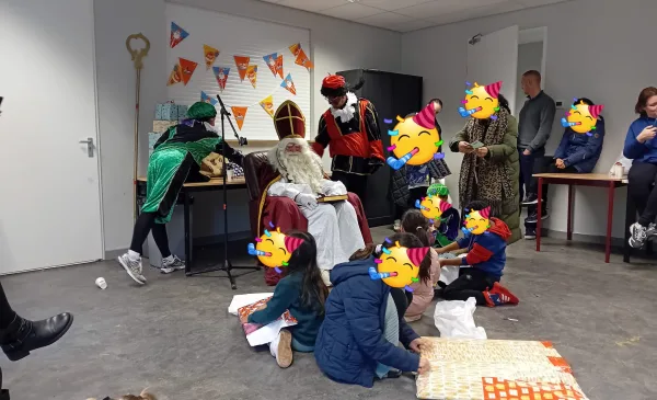 Geweldig Sinterklaasfeest voor kinderen onder de armoedegrens