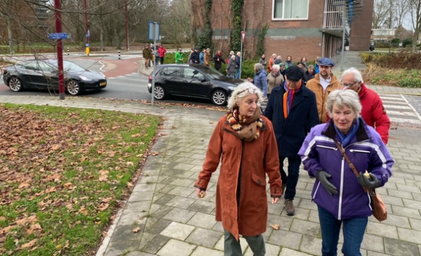 Alma Feenstra: ‘Eerste solidariteitsmars Nieuwegein een groot succes’