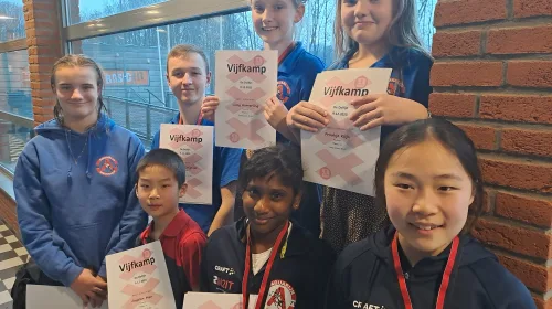 Schoonspringers Aquarijn maken goede start bij de 5-kamp