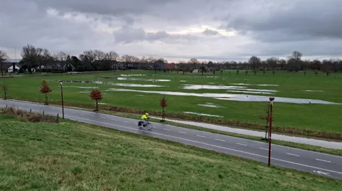 Grondwateroverlast door langdurige regenval in Nieuwegein