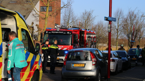 Brandje in woning aan de Herman de Manhove in Galecop