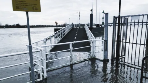 Hoogwaterpiek valt samen met start herdenking dijkdoorbraak van 400 jaar geleden