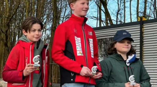 Skiteam Nieuwegein weer volop in de prijzen tijdens wedstrijd in Dordrecht