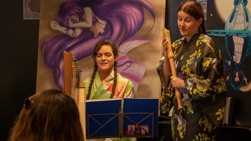 Japanse Zeemuziek door Selene & Martine