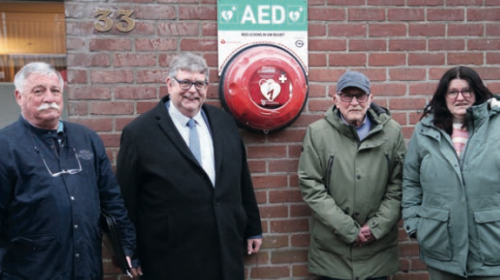 AED geplaatst op de Havezatedrift 33