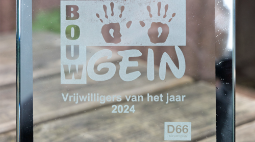 Bouwgein bekroond als ‘Vrijwilligersorganisatie van het Jaar’