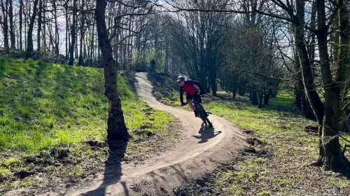 Nieuw mountainbikeparcours Nedereindse Park klaar voor gebruik