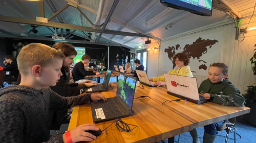 Junior klimaatburgemeester Jens van Hilten (9) uit Nieuwegein wint Minecraft wedstrijd