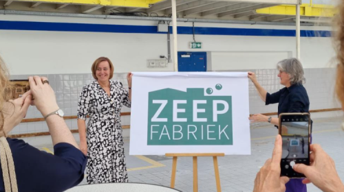 Officiële opening Zeepfabriek als tijdelijke verhuurlocatie voor start-ups en andere bedrijven