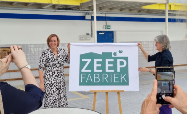Officiële opening Zeepfabriek als tijdelijke verhuurlocatie voor start-ups en andere bedrijven