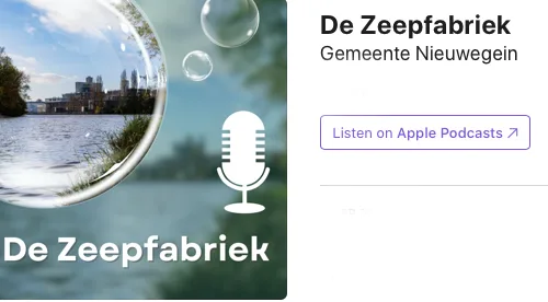 Gemeente Nieuwegein brengt korte podcastserie uit over De Zeepfabriek