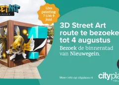 Street Art Nieuwegein keert terug met tweede editie van 3D kunstwerken route