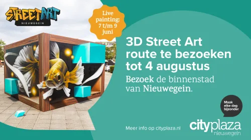 Street Art Nieuwegein keert terug met tweede editie van 3D kunstwerken route