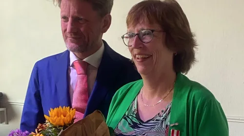 Nieuwegeinse Laurien Ebbenhorst krijgt Medaille van Verdienste in Zilver