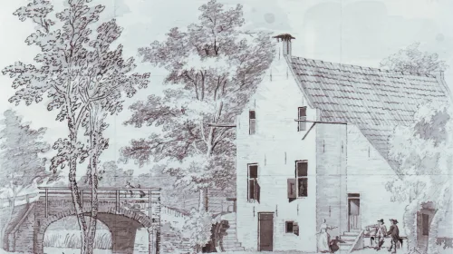 Onthulling informatiebord nieuwe-stijl bij ’t Gein