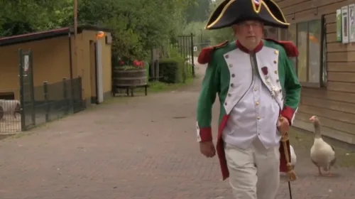 Napoleon bezoekt Museum Warsenhoeck