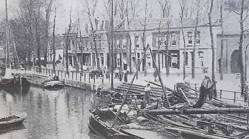 Toen & Nu: ‘De binnenkolk van de Oude Sluis’