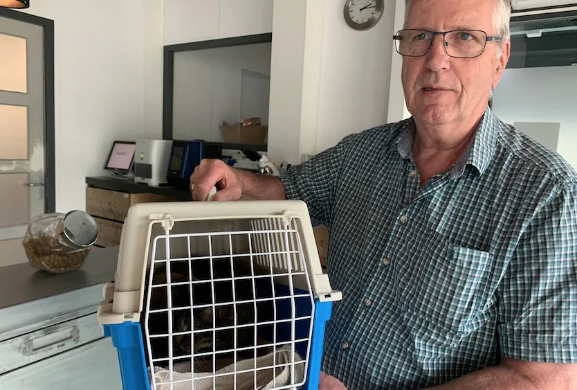 Wim Vergeer met Pepper